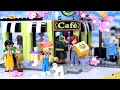 A quaint little cafe in the French quarter 🥐☕️ LEGO Friends Heartlake City Cafe build & review