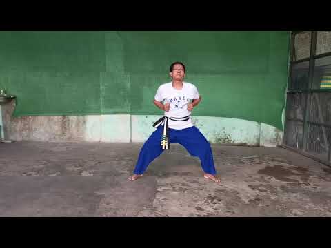 Bando Level-3(Yellow Belt)  Bando Basic Form-3, Drill-3(F.B Drill-3, 4Corner Rotate B'ward Training)