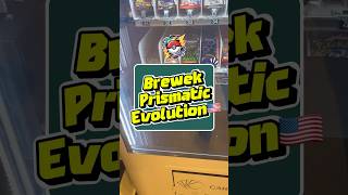 Brewek vending machine Pokemon Prismatic Evolution #pokemonindonesia #pokemoncards #brewekgoddamn