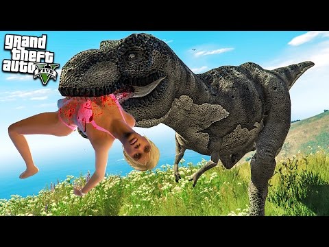 ГТА 5 МОДЫ НАШЕЛ ПОСЛЕДНЕГО ЖИВОГО ДИНОЗАВРА! ОБЗОР МОДА В GTA 5 ИГРЫ ГТА МИР ВИДЕО ДЕТЕЙ GTA 5 МОДЫ