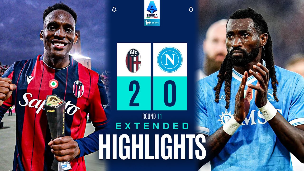 MAXI SINTESI BOLOGNA-NAPOLI 2-0 | EXTENDED HIGHLIGHTS | SERIE A ENILIVE 2025/26