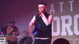 181201 박재범 Jay Park - FSU Fuck Shit Up (나이키배틀포스 서울 Nike Battle Force Seoul)