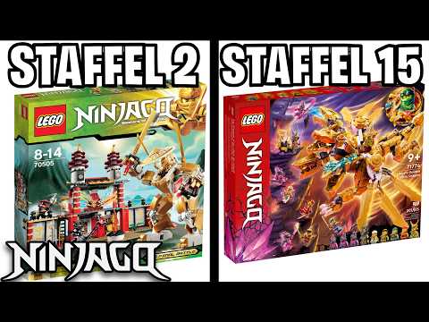Das BESTE LEGO NINJAGO Set aus JEDER Staffel