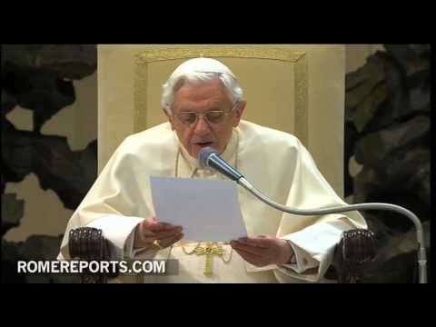 Click to Watch the Advent Catechesis: Pope Benedict XVI on the Benevolent Plan of God  video