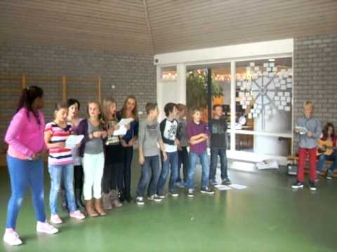 OBS Aan de Meule - Kinderboekenweek in groep 8 2012