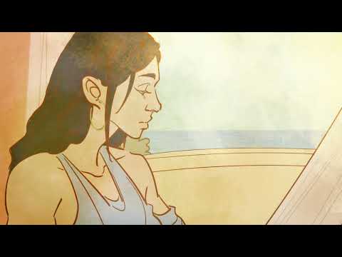 EPIC: The Ithaca Saga release trailer frame featuring animated bow-and-axes challenge imagery