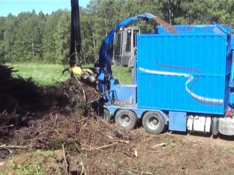 Flismaskinen på Häljared.mpg