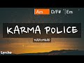 Radiohead - Karma Police (Lyrics)
