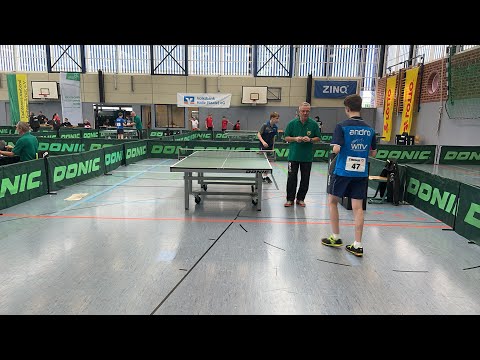 DTTB Top48 U15 Halbfinale Sahakiants (WTTV) vs. Wienke (HTTV)