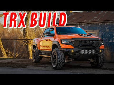 RAM TRX gets 37" TIRES and ADD BUMPERS