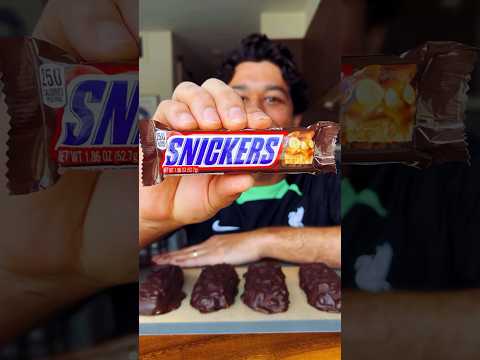 Homemade Snickers Bars