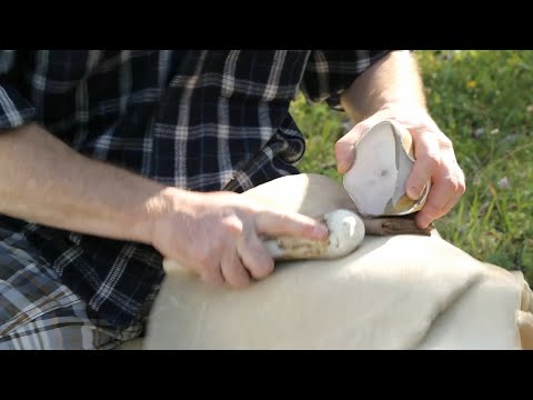 Steinbearbeitung - Steinabschlag