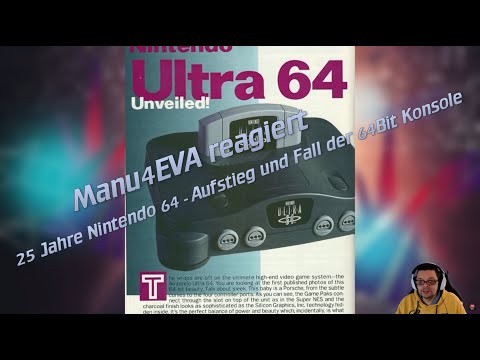 Manu4EVA reagiert: 25 Jahre Nintendo 64 - Aufstieg und Fall der 64Bit Konsole