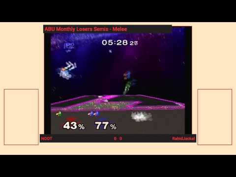 ABU Melee Monthly | NOOT (Falco) vs RabidJackal(Falco) | Losers Semis