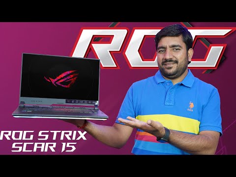 Asus ROG Strix Scar 15 (2022)⚡| Most Powerful Gaming Laptop | Unboxing & Review [Hindi]🔥