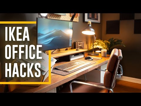 Our Favorite DIY IKEA Hacks for the Ultimate HOME OFFICE!