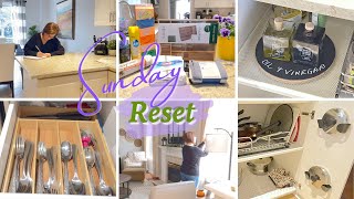 SUNDAY RESET ROUTINE | EXTREME KITCHEN ORGANIZATION, HOW TO ORGANIZE KITCHEN CABINETS, Haul