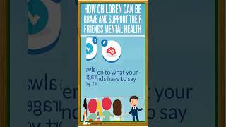 How Children Can Be Brave and Support Their Friends' Mental Health