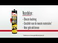 Geen Spijkers & Schroeven montagekit 400ml | video 1