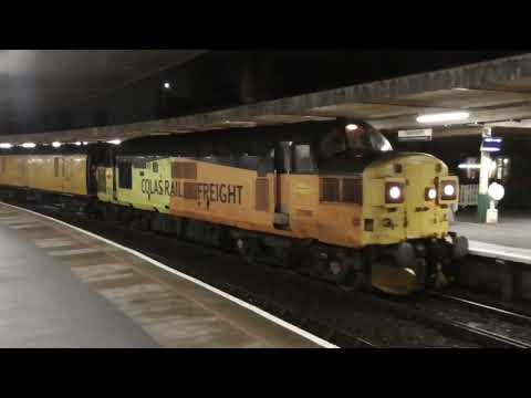 37099/ 37116 1Q27 Blackpool North - Derby RTC Test Train, 23rd December 2021