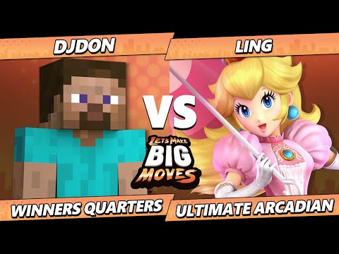 LMBM 2026 Arcadian - DJDon (Steve) Vs. Ling (Peach) Smash Ultimate - SSBU