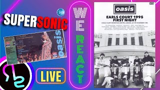 We React To Oasis - Supersonic (Live at Earls Court 1995)