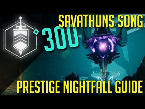 Destiny 2: Prestige Nightfall Guide - Savathun's Song (All Anomaly Locations/Best Loadouts)