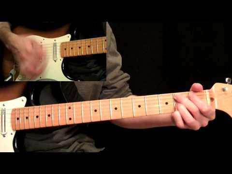 Stevie Ray Vaughan - Pride And Joy Guitar Lesson Pt.4 - Main Solo