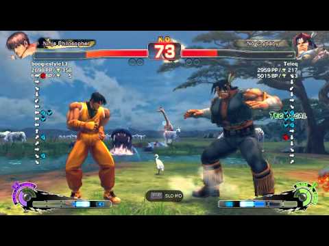 Teleq (T.Hawk) vs boogiestyle13 (Guy) - SSF4 AE PC Ranked Replay