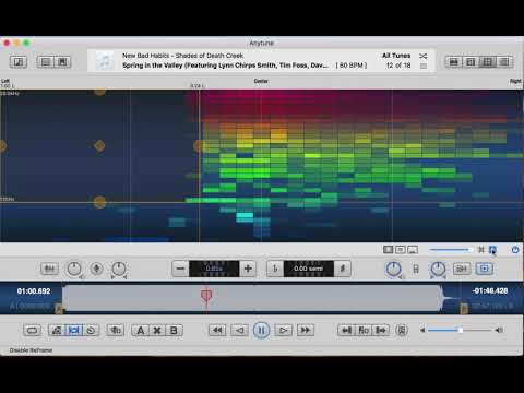 Quick demo of ReFrame in Anytune