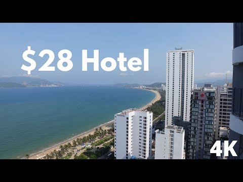 $28 Hotel Nha Trang Panorama  Vietnam 🇻🇳  [Super Mega 4K]