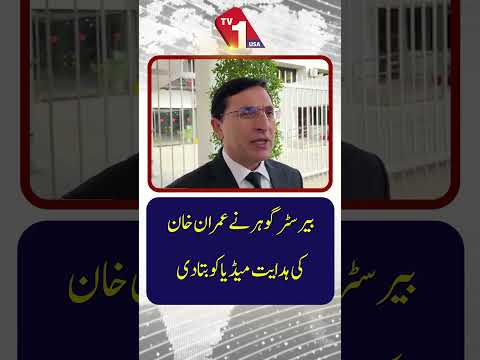 بیرسٹر گوہر نے میڈیا کے لیے عمران خان کی ہدایات ظاہر کر دیں۔