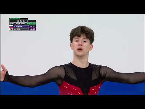 Adam Hagara - 2025 Junior World Figure Skating Championships- short program 