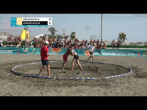 1/2 Women's BW - +70 kg: M. ORYASHKOVA (BUL) v. B. CIVELEK ALTU (TUR)