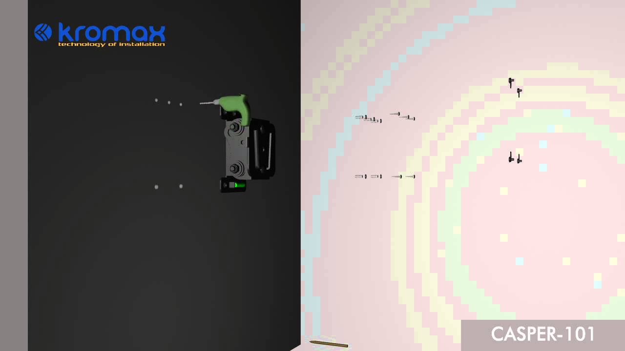 Кронштейн для ТВ Kromax Casper-101 10-32", черный