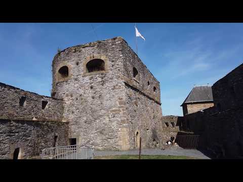 Bouillon Castle in Belgium Wallonia - Château de Bouillon en Wallonie Belgique tourisme