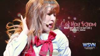 [Vietsub + Kara + Hangul] Let You Know - Wendy  |  D-Day OST