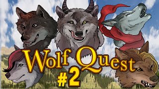 Wolf Quest #2 - Puppy Power!! (Multiplayer Gameplay)