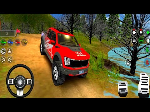 4x4 Offroad Jeep Driving Simulator 3D - Drive SUV 4x4 jeep Offroad Game - Android Gameplay 🚙