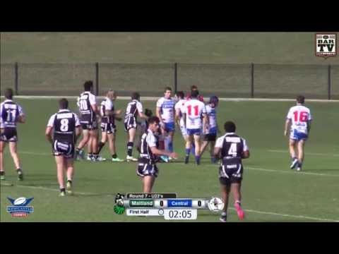 Real NRL Round 7 Under 23's Highlights - Maitland v Central