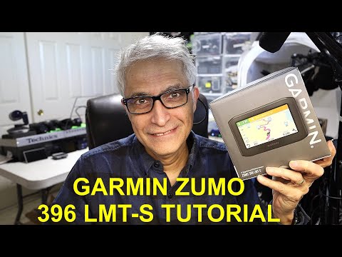 Complete and in depth  Tutorial for Garmin Zumo 396LMT-S Bike and Motorcycle GPS Navigation System