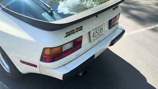  1984 Porsche 944-Start Up Exterior View