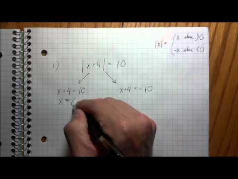 Solving Absolute Value Equations - Best Explanation