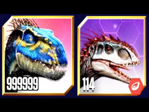 INDORAPTOR GEN 2 vs LEVEL 100 INDOMINUS REX (JURASSIC WORLD)