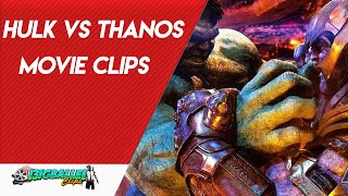 Hulk vs Thanos || Avengers Infinity War (2018) || Movie CLIP