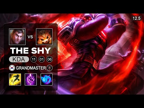 The Shy Jayce Top vs Gnar - KR Grandmaster - Season 12 Patch 12.5