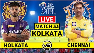 Kolkata Knight Riders vs Chennai Super Kings Live Scores | KKR vs CSK Live Scores & Commentary