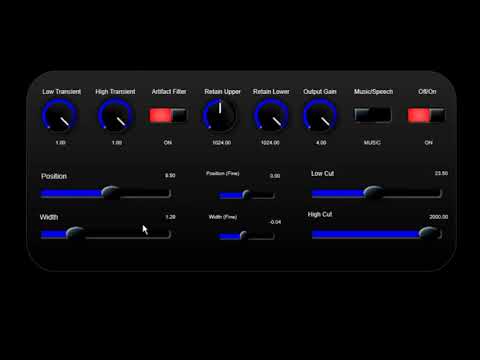 Stereo Sound Extractor - Audio Separation VST
