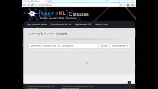 NeuroML-DB.org: NeuroML Computational Neuroscience Model Search Engine