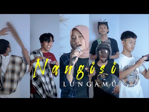Nangisi Lungamu | Cover pake gelas & kendang GALON MANTAP I VIRAL DI TIKTOK